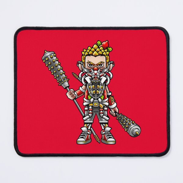 Item preview, Punk Mechanical Warrior With Spiked Maces designed and sold by Lexkon Liu's art.