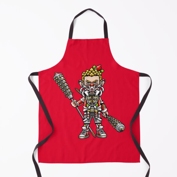 Item preview, Punk Mechanical Warrior With Spiked Maces designed and sold by Lexkon Liu's art.