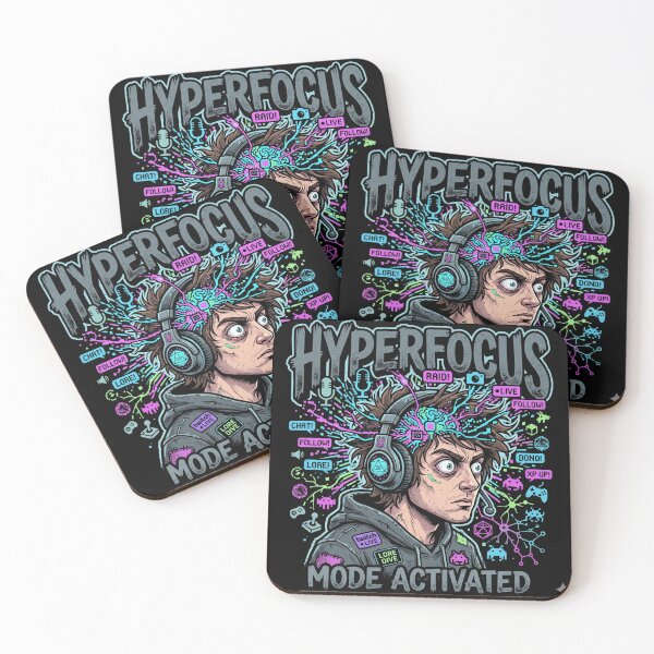 Item preview, Hyperfocus Mode Activated Tee designed and sold by Hanno0.
