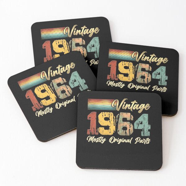 Item preview, Vintage 1964 Mostly Original Parts Retro Birthday Design designed and sold by msaloyach.