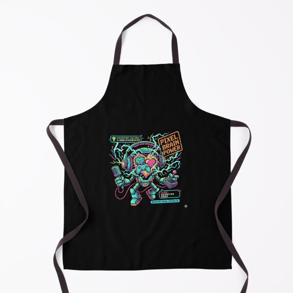 Item preview, Pixel Brain Power Graphic Tee designed and sold by Hanno0.