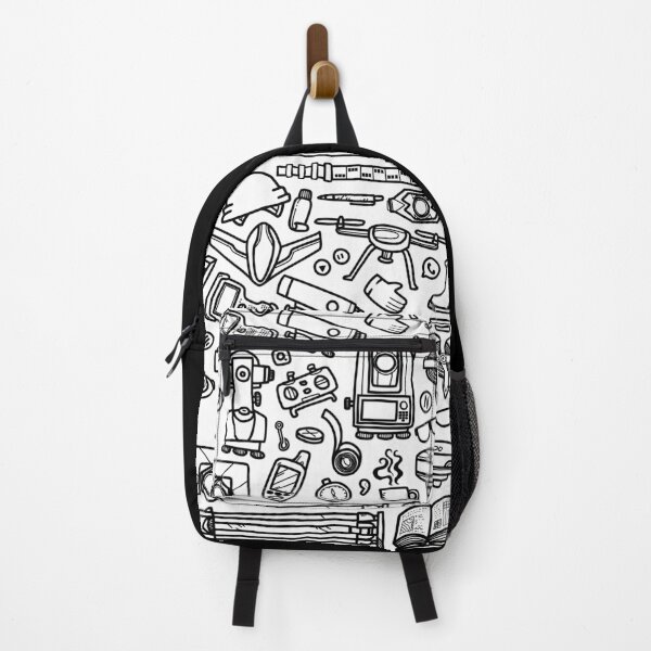 Item preview, SURVEYING HAND DRAWN DOODLE PATTERN designed and sold by AZMTH.