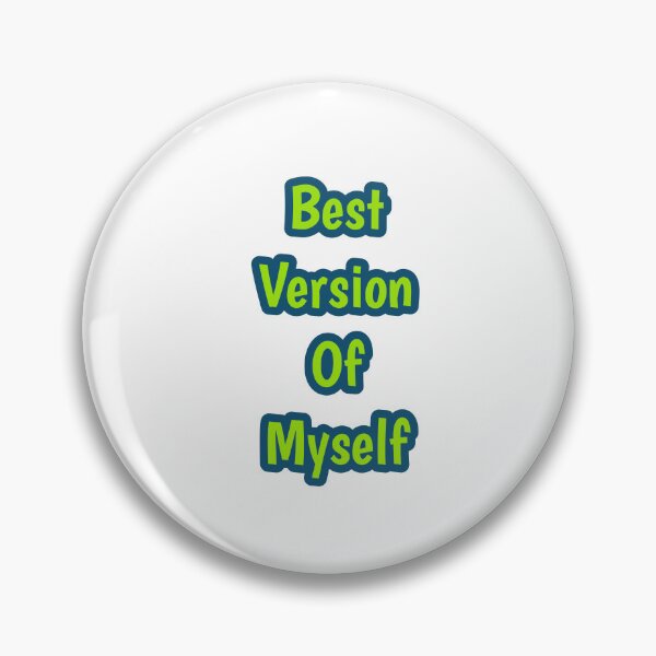 Item preview, Best Version of Myself motivational quote design  designed and sold by Swati's Digital Den.