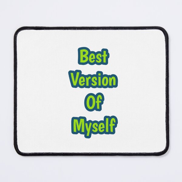 Item preview, Best Version of Myself motivational quote design  designed and sold by Swati's Digital Den.