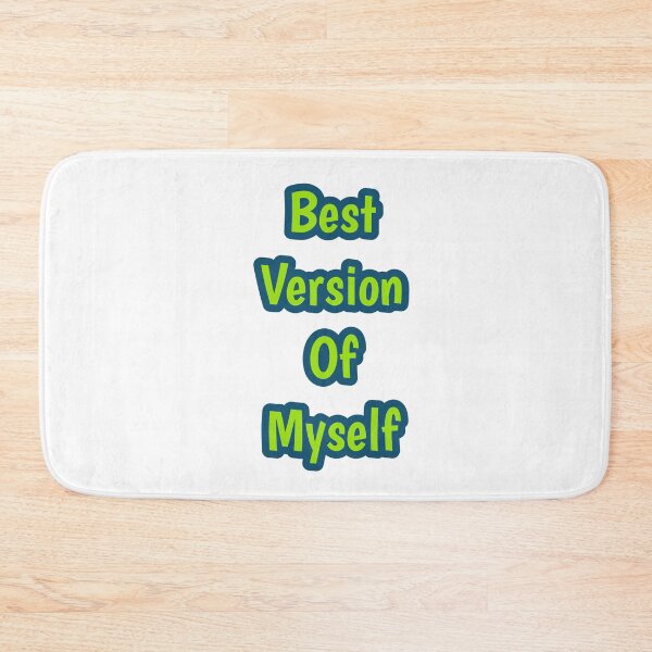 Item preview, Best Version of Myself motivational quote design  designed and sold by Swati's Digital Den.