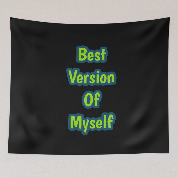Item preview, Best Version of Myself motivational quote design  designed and sold by Swati's Digital Den.