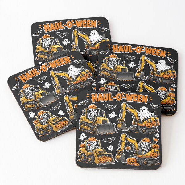 Item preview, Construction Trucks Halloween Costume Spooky Excavator designed and sold by CF_VintageDesign.