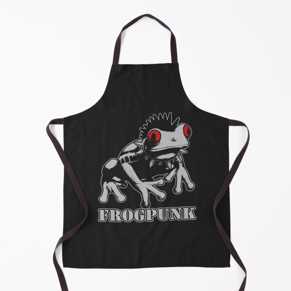Item preview, Frog Punk — Spiky Rebel Amphibian designed and sold by RavnFørge.