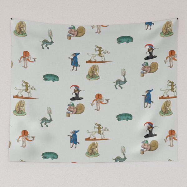 Item preview, weird medieval creatures set 4 designed and sold by mooneko.