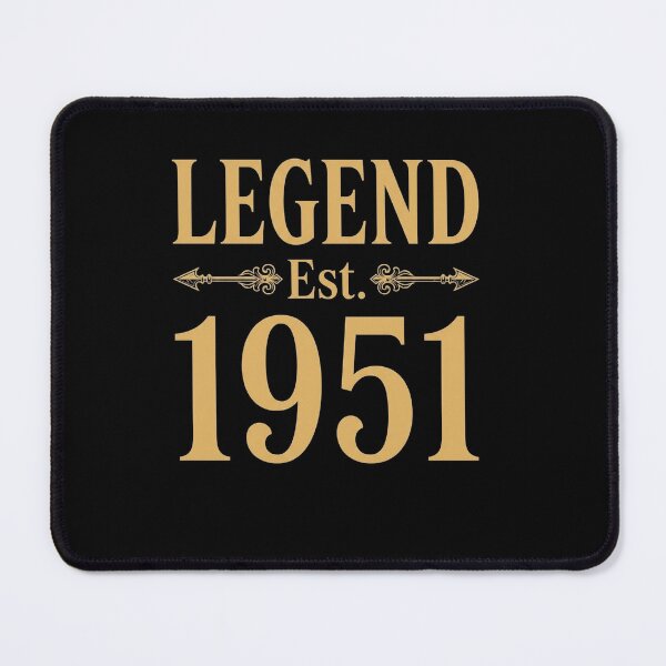 Item preview, Legend Est 1951 Minimalist Vintage Birthday Design designed and sold by msaloyach.