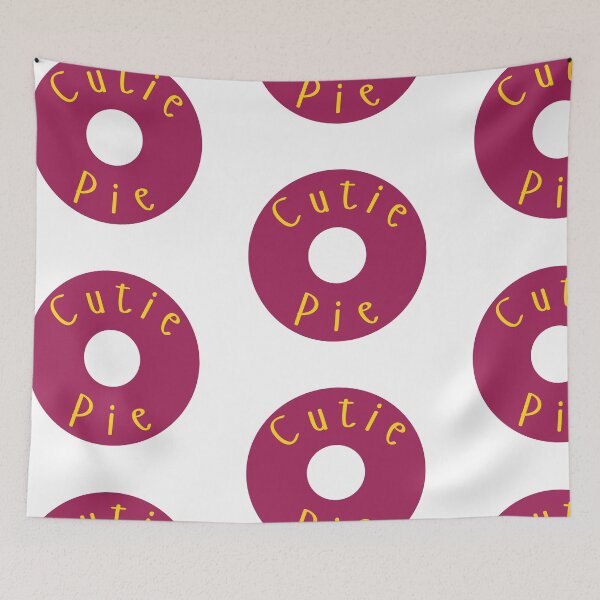 Item preview, Cutie Pie typography design  designed and sold by Swati's Digital Den.