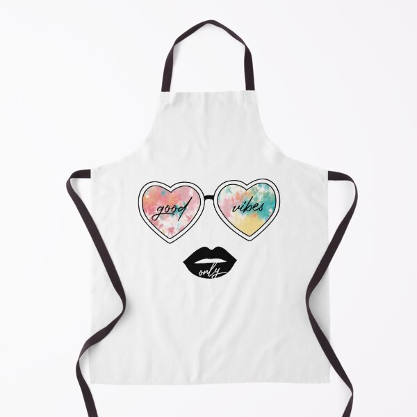 Item preview, Retro Tie Dye Good Vibes Only Heart Sunglasses designed and sold by The secret storage room.