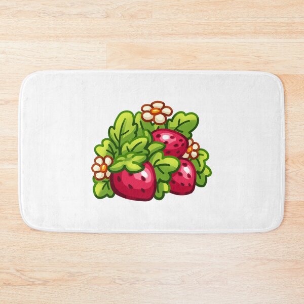 Item preview, Strawberry Hamster Hiding in Green Garden Bush designed and sold by StrawberHamster.