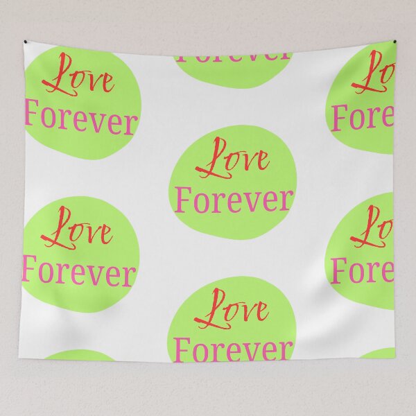 Item preview, Love forever typography design  designed and sold by Swati's Digital Den.