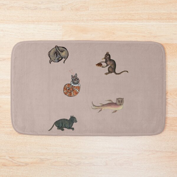 Item preview, medieval cats set 1 designed and sold by mooneko.