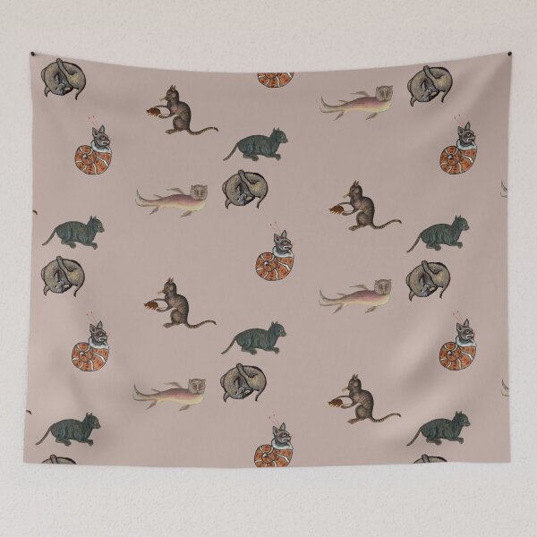 Item preview, medieval cats set 1 designed and sold by mooneko.