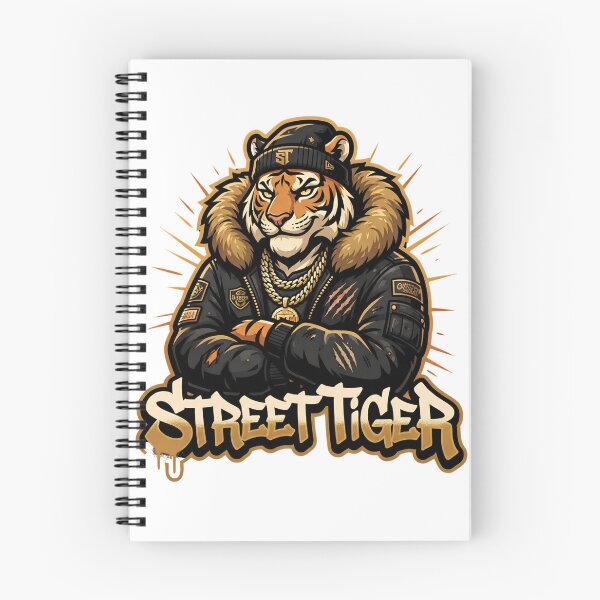 Item preview, Luxury Hip Hop Street Tiger designed and sold by Presshue.