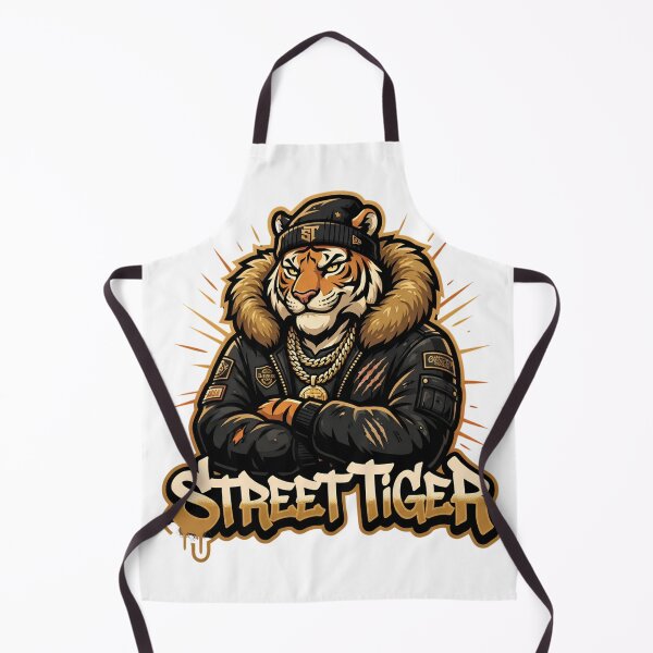 Item preview, Luxury Hip Hop Street Tiger designed and sold by Presshue.