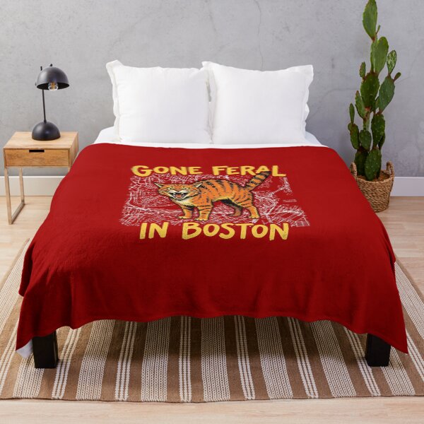 Item preview, Gone Feral In Boston Orange Cat Street Map Apparel designed and sold by AdyKurniawan.