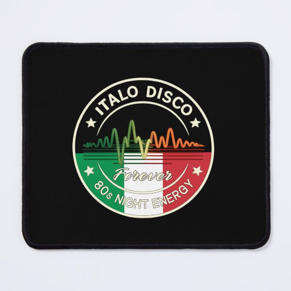 Item preview, Italo Disco 80s Night Energy – Retro Electronic Music Badge designed and sold by Graphroad.
