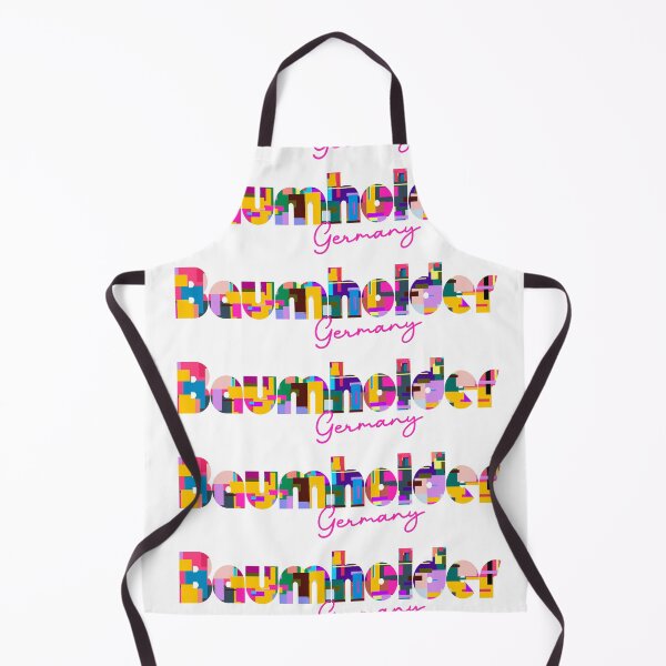 Item preview, Baumholder, Germany, Vibrant Abstract City Typography Art designed and sold by Wanderful-roads.