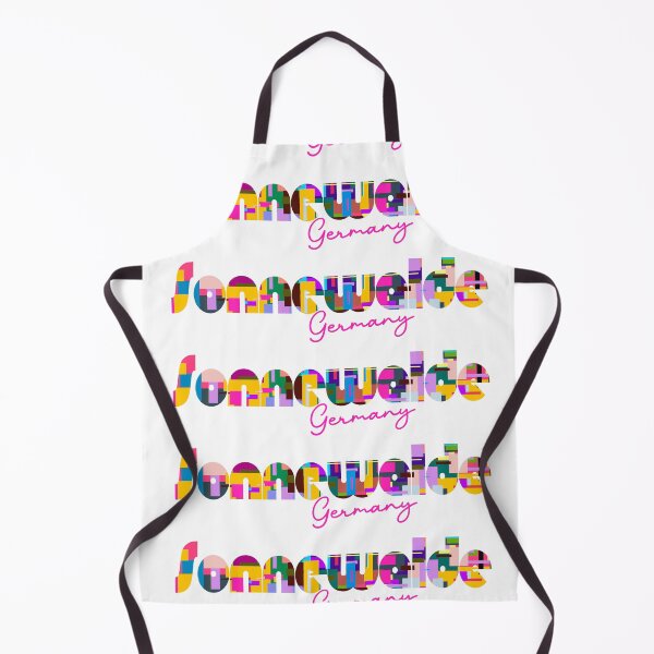 Item preview, Sonnewalde, Germany, Vibrant Abstract City Typography Art designed and sold by Wanderful-roads.