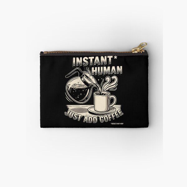 Item preview, Instant Human Just Add Coffee Retro Diner Comic Art designed and sold by AdyKurniawan.