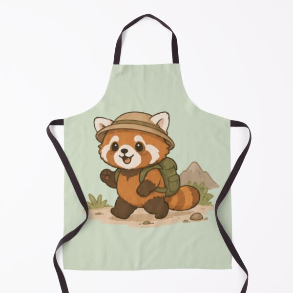 Item preview, Cute Little Red Panda Explorer designed and sold by MellowMunchkins.