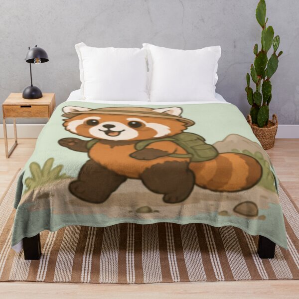 Item preview, Cute Little Red Panda Explorer designed and sold by MellowMunchkins.