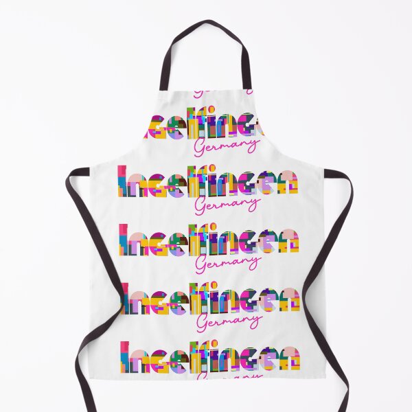 Item preview, Ingelfingen, Germany, Vibrant Abstract City Typography Art designed and sold by Wanderful-roads.