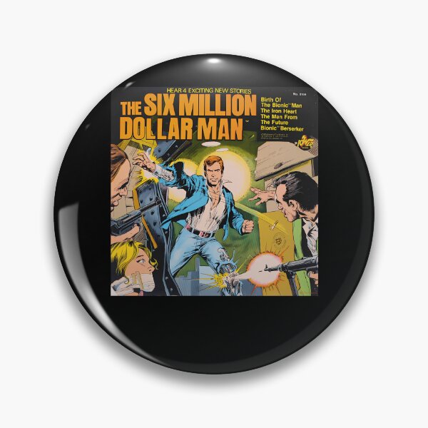 Item preview, Comic Strip Scene Showing a Bionic Man Breaking Steel designed and sold by GOLT23.