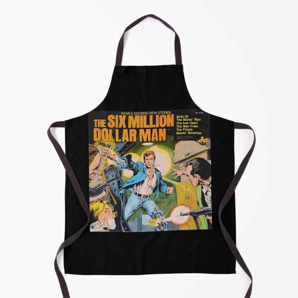 Item preview, Comic Strip Scene Showing a Bionic Man Breaking Steel designed and sold by GOLT23.