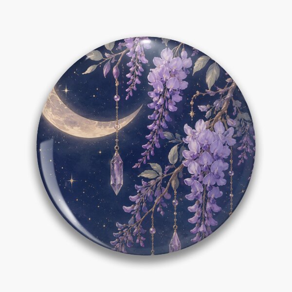 Item preview, Wisteria of the Night Moon designed and sold by EsenciaZen.