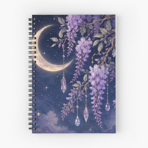 Item preview, Wisteria of the Night Moon designed and sold by EsenciaZen.