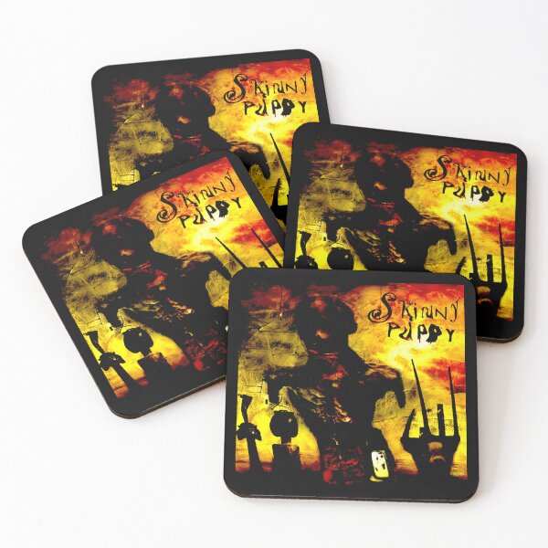 Item preview, Darkwave Red Yellow Silhouette Band designed and sold by DeadTired666.
