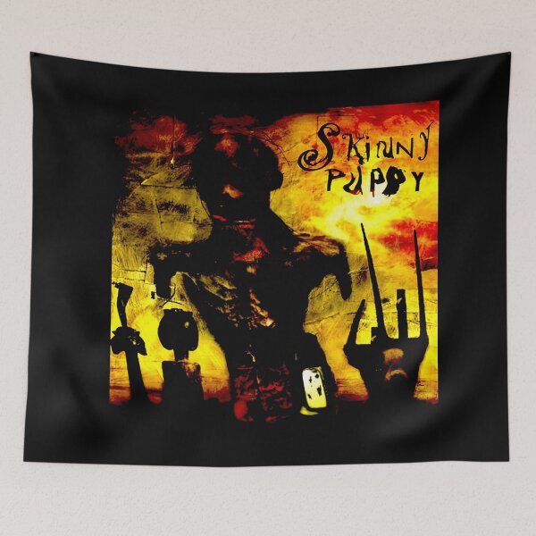 Item preview, Darkwave Red Yellow Silhouette Band designed and sold by DeadTired666.