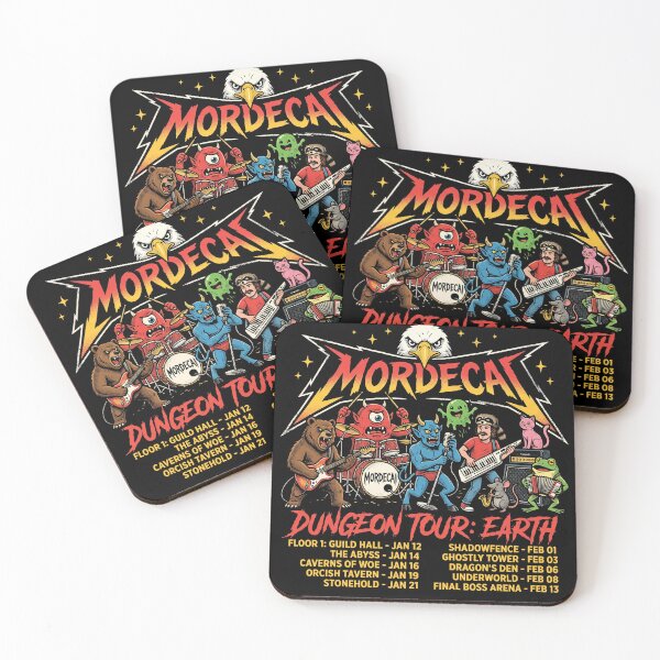 Item preview, Fantasy Monster Band Heavy Metal Dungeon Tour Concert Tee designed and sold by AdyKurniawan.