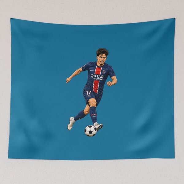 Item preview, Vitinha - PSG Football Player designed and sold by Sports Boutique.