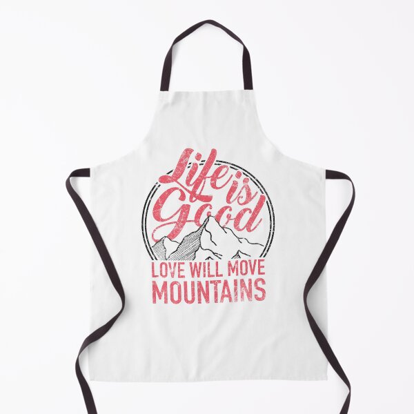 Item preview, Life is Good Love Will Move Mountains designed and sold by The secret storage room.