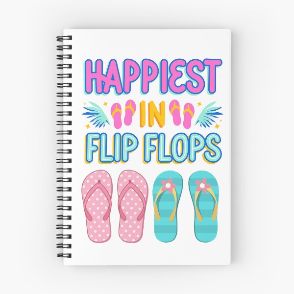 Item preview, Beautiful Colorful Flip Flops with Tropical Summer Vibes – Bright Beach Vacation Design designed and sold by PureHopeStudio.