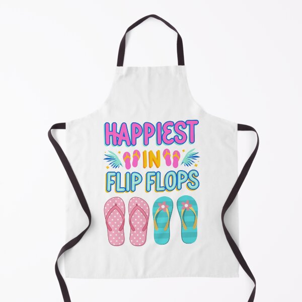 Item preview, Beautiful Colorful Flip Flops with Tropical Summer Vibes – Bright Beach Vacation Design designed and sold by PureHopeStudio.