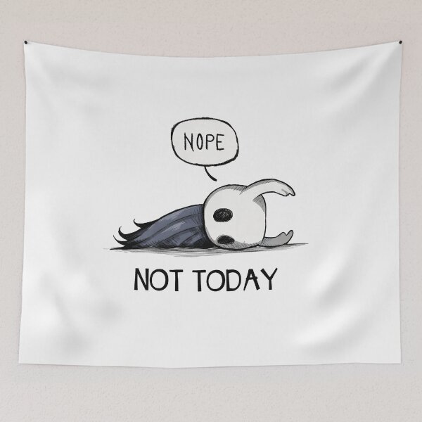 Item preview, Hollows Knightt Nope Not Today Knight designed and sold by TailAndKiln.