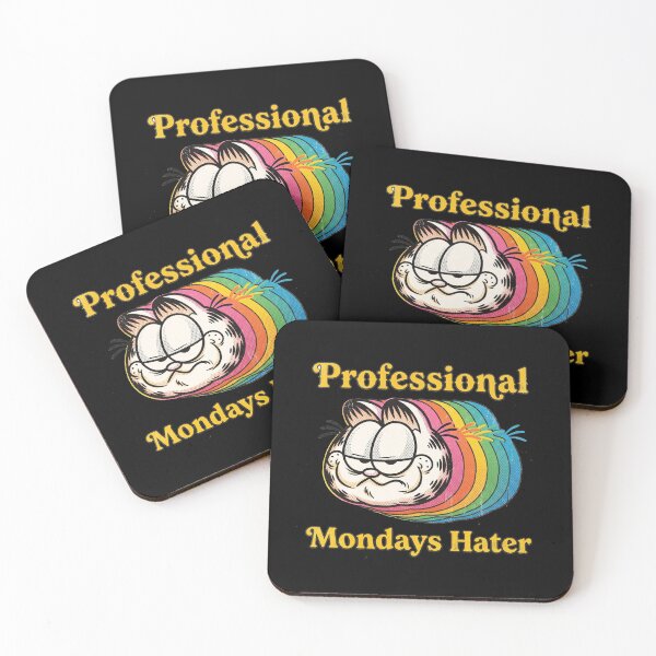 Item preview, Professional Mondays Hater Retro 70s Cat Design designed and sold by AdyKurniawan.