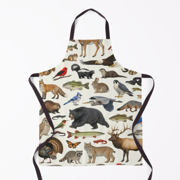 Item preview, Animals of West Virginia Retro Style Identification Chart designed and sold by kakarikihill.