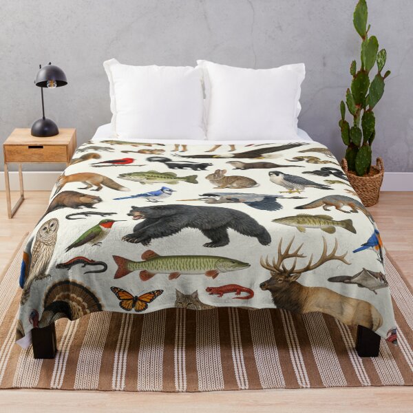 Item preview, Animals of West Virginia Retro Style Identification Chart designed and sold by kakarikihill.
