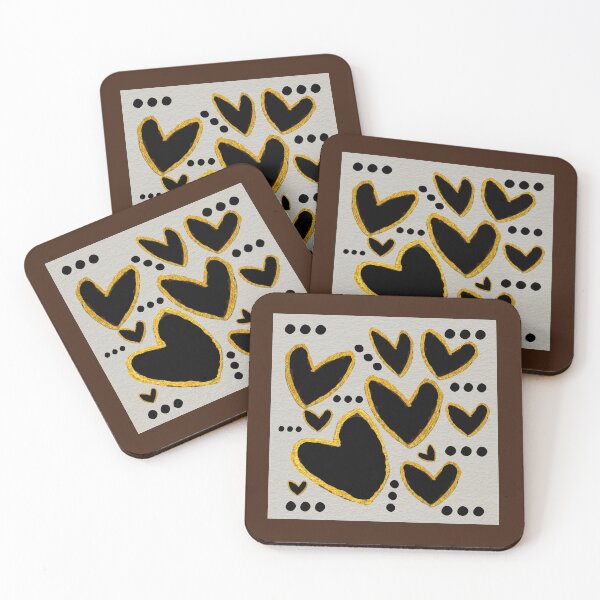 Item preview, Gilded Hearts designed and sold by phylliswalter.