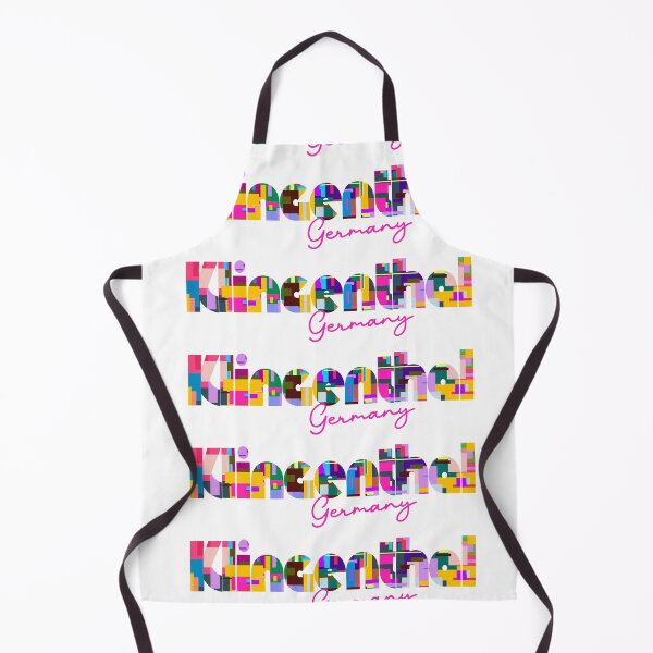 Item preview, Klingenthal, Germany, Vibrant Abstract City Typography Art designed and sold by Wanderful-roads.