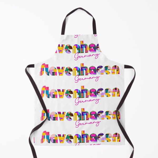 Item preview, Stavenhagen, Germany, Vibrant Abstract City Typography Art designed and sold by Wanderful-roads.
