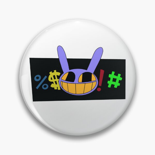 Item preview, JAX FINALE SWEARING CENSOR BAR (THE AMAZING DIGITAL CIRCUS TADC) designed and sold by Python Designs .
