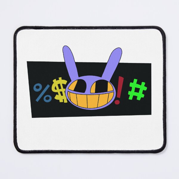 Item preview, JAX FINALE SWEARING CENSOR BAR (THE AMAZING DIGITAL CIRCUS TADC) designed and sold by Python Designs .